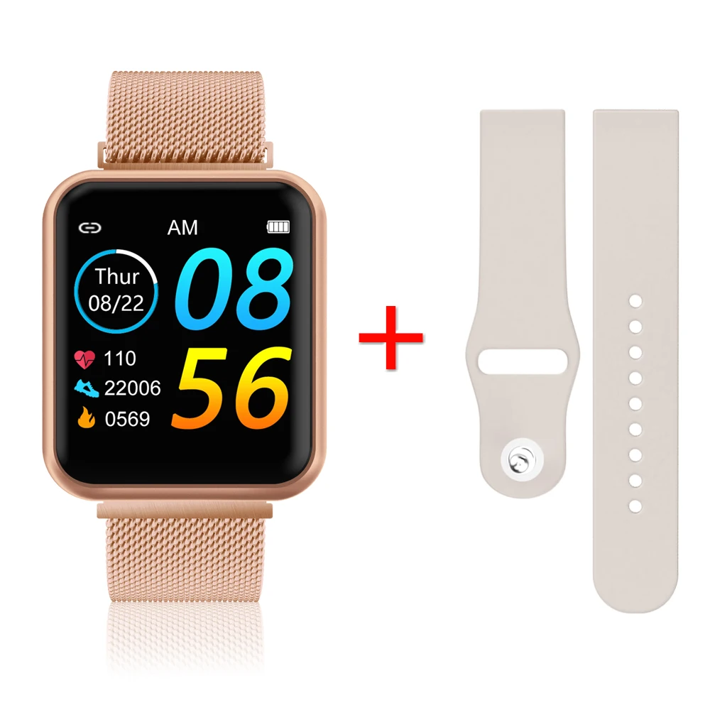 2020 женские водонепроницаемые Смарт-часы P70 P68 Plus Bluetooth для Apple IPhone Xiaomi пульсометр