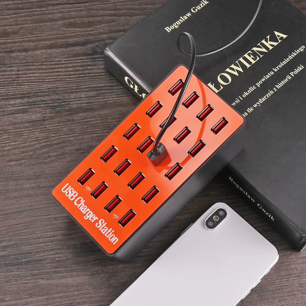 Мульти USB Hub портативный usb разветвитель высокой скорости 20 порты зарядное