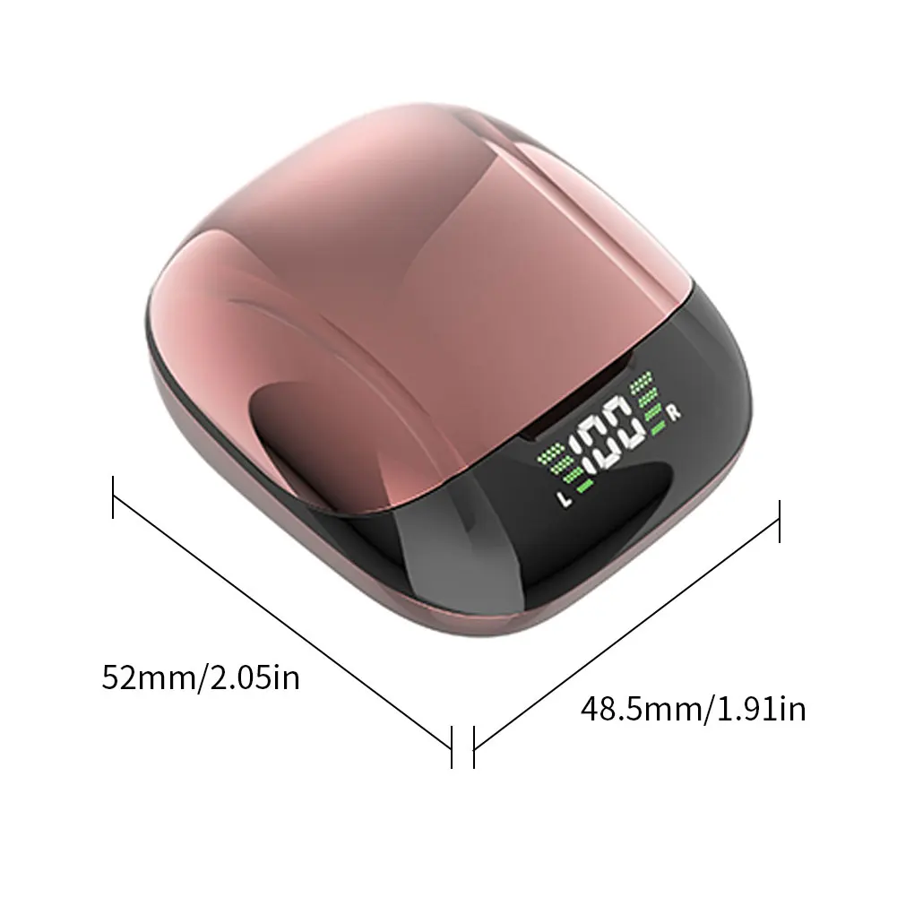 

True Wireless Earphone HIFI Sound Quality Lossless Roise Reduction Bluetooth Headphone IPX6 Waterproof Dual Mode Earbuds HD Call
