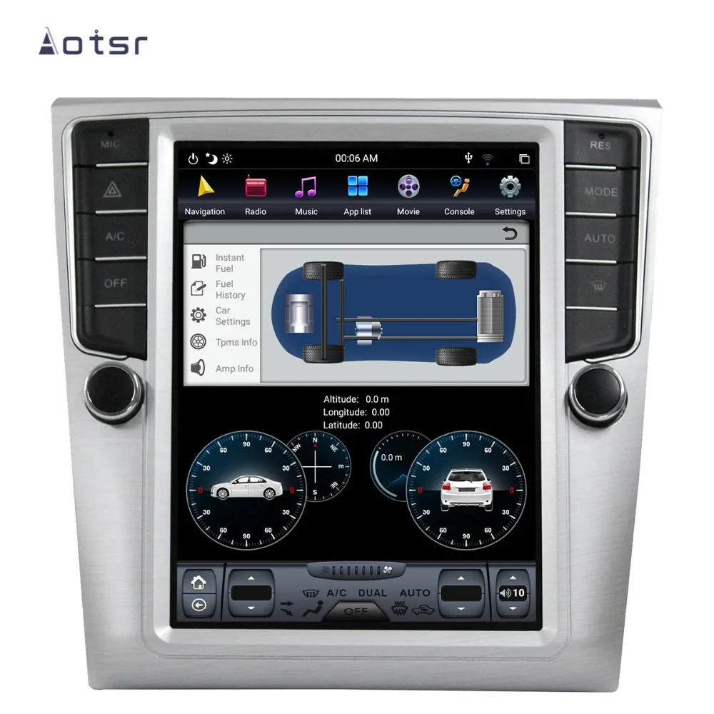 Tesla Android 8,1 автомобильный без dvd-плеера gps-навигация для Volkswage Magotan CC 2011- мультимедийное радио palyer головное записывающее устройство