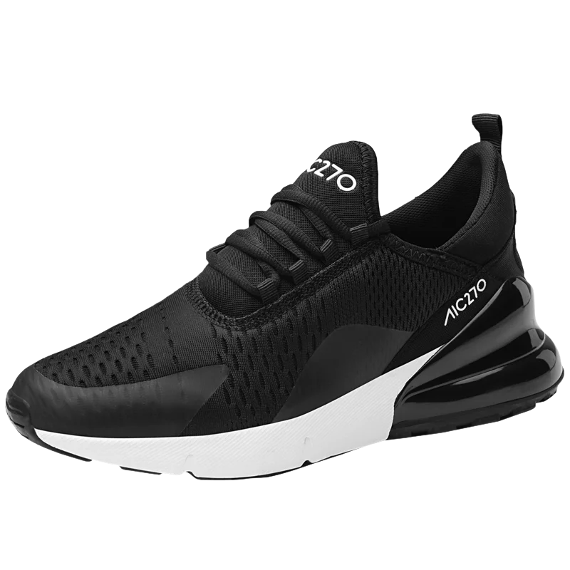 Новинка, кроссовки Ayakkabi, большие размеры, унисекс, NK Max 270 Erkek Tmallfs Sepatu, женские белые кроссовки Ins Masculino - Цвет: Белый