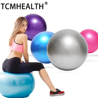 tcmhealth 75 cm big yoga ball sports yoga balls thickened explosion proof pilates exercise pilates training massage ball