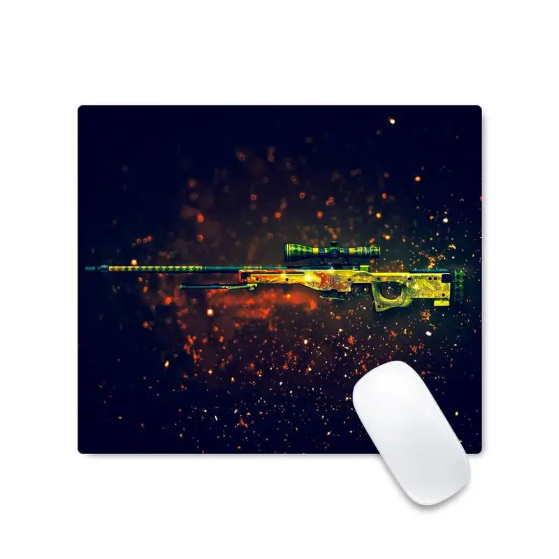 

cs go Office Mice Gamer Soft Mouse Pad Non-slip Cushion Square Thickness 2mm