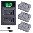 Аккумулятор для камеры Batmax LP-E5 LPE5 + двойное зарядное устройство с ЖК-дисплеем и портом Type-C для Canon 450D 500D 1000D Kiss X2 X3 F Rebel XSi Xli XS L15