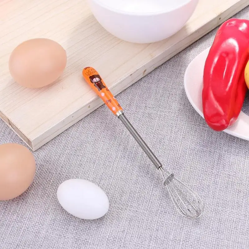 Венчик для перемешивания яиц с керамической ручкой из нержавеющей стали ручные