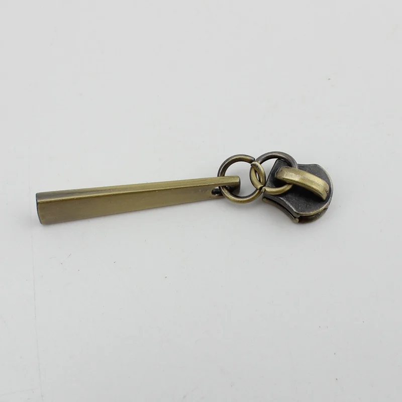 50 компл./лот #5 # металлическая зубчатая головка молнии плюс передвижной съемник