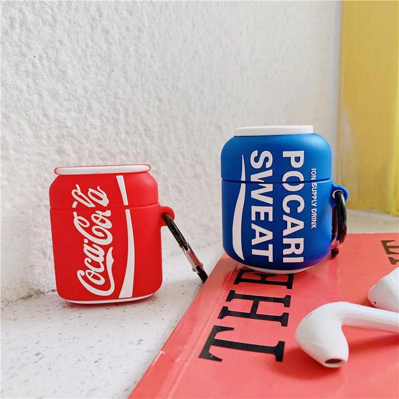 Силиконовый чехол для наушников Airpods 2 защитный 3D|Бамперы| |