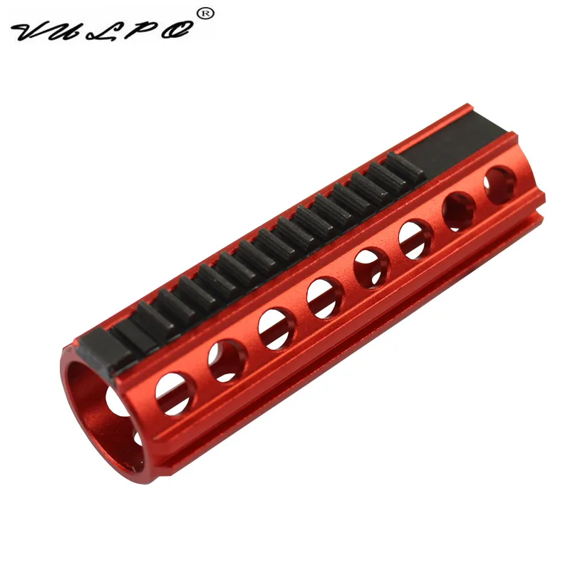 Red Стиль SHS CNC алюминий полный сталь 14 зубчатый поршень для Ver 2/3 страйкбольный привод гирбокс принадлежности для охоты - Цвет: Red