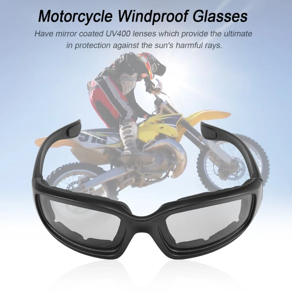 Motorcycle Bike Protective Glasses Windproof Dustproof Eye Cycling Goggles Eyeglasses Outdoor Sports Eyewear New | Спорт и