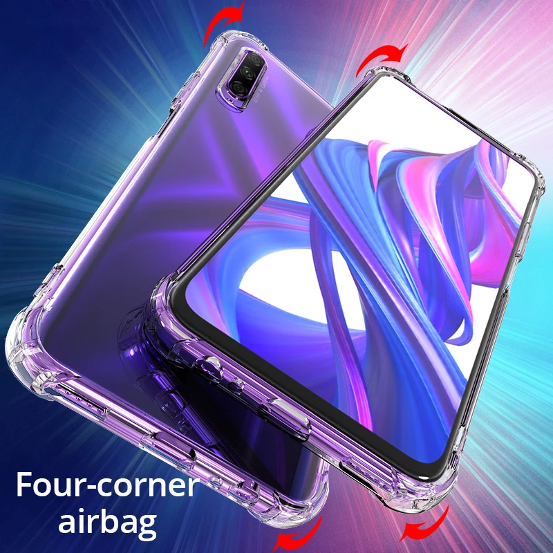 Силиконовый прозрачный противоударный чехол для Huawei Honor 20 PRO 20S 20e Lite 10 10i 8 9 9A 9X 30s 30i