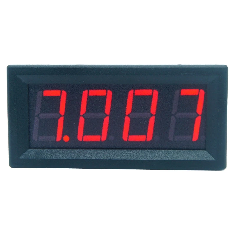 

Цифровой вольтметр постоянного тока 0-99,99 в (100 в), 4 знака, 0,56 дюйма, 3 провода, измеритель напряжения