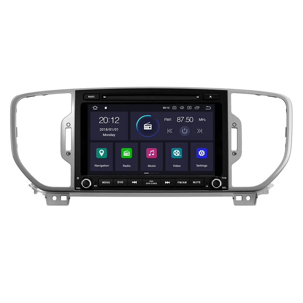 

ZWNAV android 10.0 Auto Electronics 4g gps tracker Car Multimedia dvd Player For Kia Sportage/KX5 2016-2019 car stereo head unit