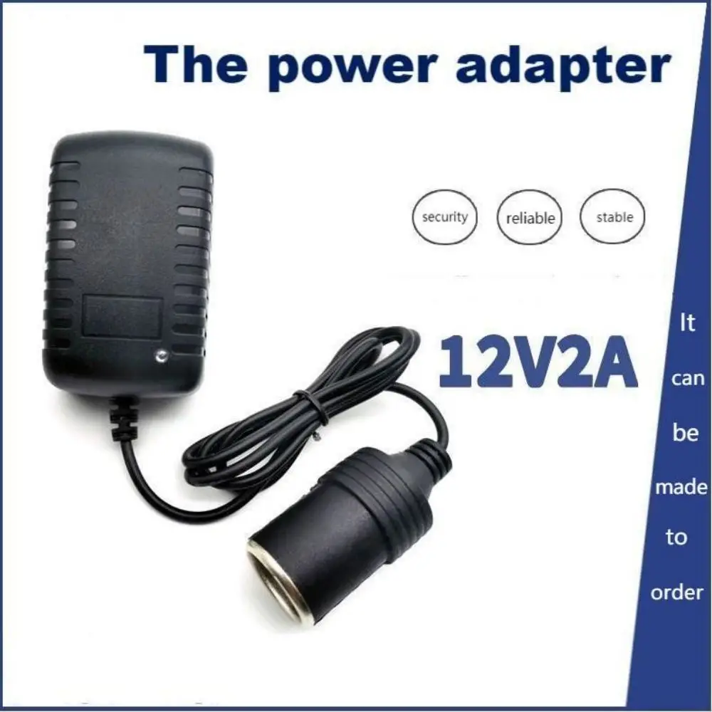 AC adapter, DC 220 V to 12V 2A 5A 8A 10A power adapter, automobile cigarette lighter 220 V 12V cigarette lighter with EU plug