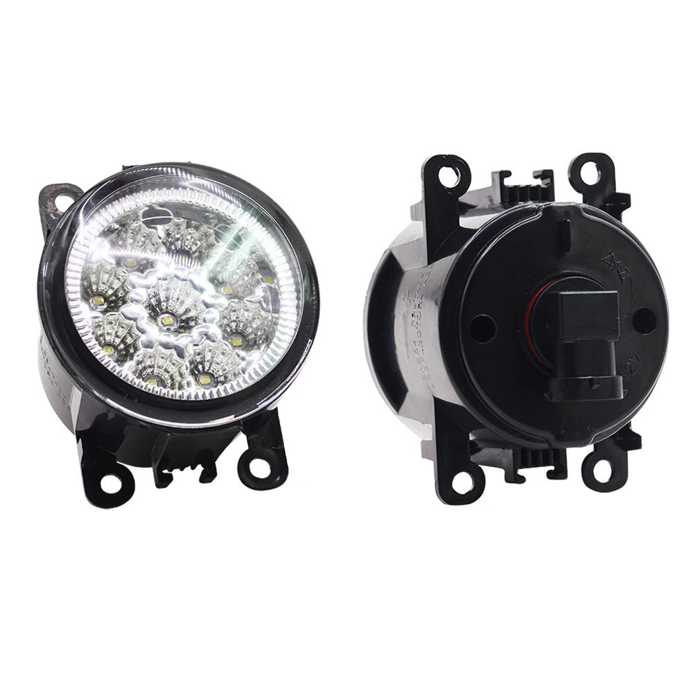 Автомобильная противотуманная фара светильник Ангел глаз DRL Передняя 12V для Nissan