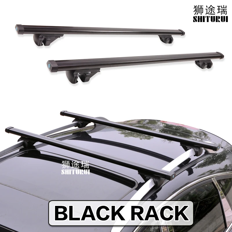 

back Rails Universal 135CM Car Roof Racks Cross Bars Crossbars 75kg 150LBS For Car With Side Work With Kayak Cargo Ski Racks