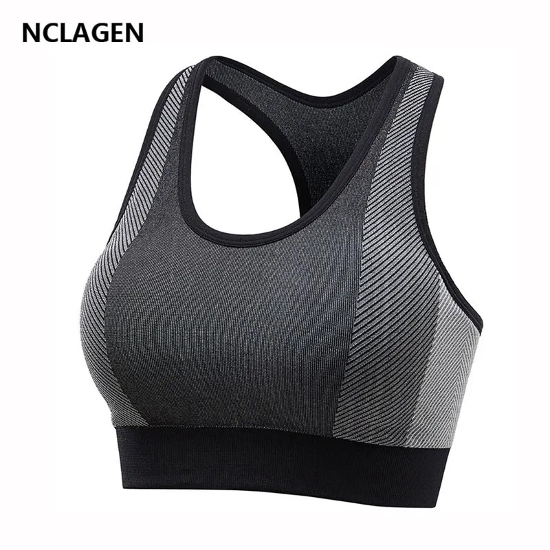 Красивые бюстгальтеры для спины NCLAGEN Женский противоударный жилет бега