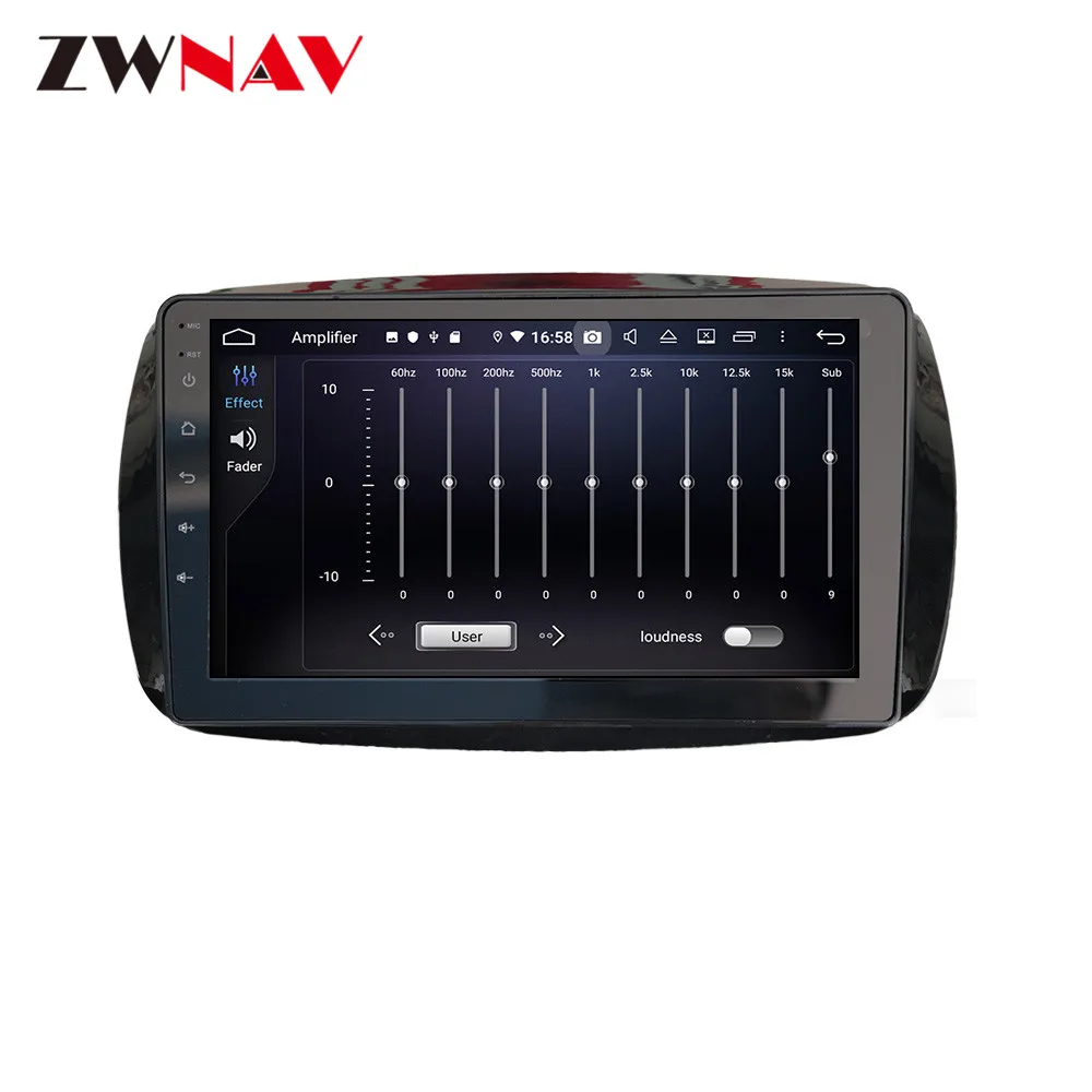 Android 9.0 4+64G DSP Carplay Car DVD Player GPS navigation For Mercedes Benz Smart 2016 Head Unit Multimedia Tape Recorder | Автомобили и