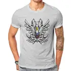 Футболка Cygnus Saint Seiya мужская с аниме принтом, винтажная Альтернативная Свободная рубашка с круглым вырезом, Топ в стиле Харадзюку