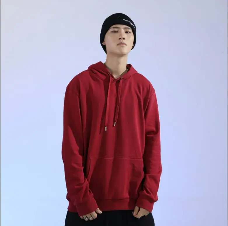 

Мужской спортивный костюм с капюшоном, черный Свитшот на завязках с карманами и длинным рукавом, на молнии, осень 2021