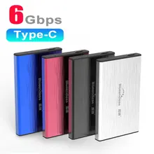 Usb 3,1 3,0 на sata 2," HDD чехол hdd SSD корпус Высокая скорость 6 Гбит hdd хранения внешний жесткий диск коробка для планшета/ноутбука и т. Д