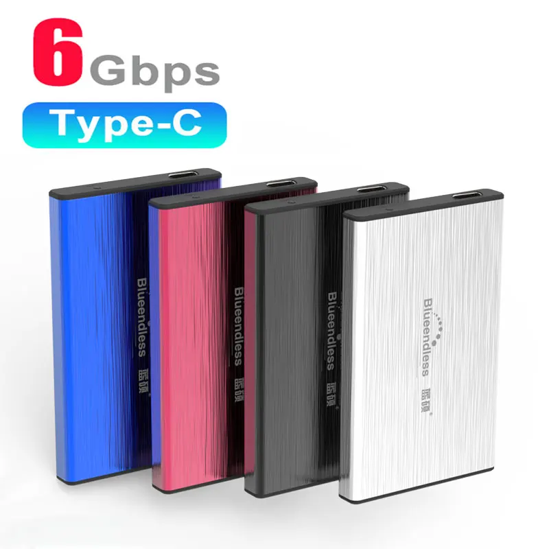 Usb 3 0 для sata 2 5 &quotHDD чехол жесткий диск SSD корпус high speed 6Gbps хранения внешний коробка