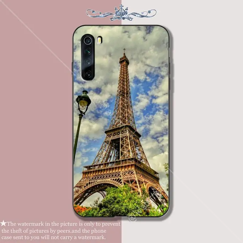 Роскошный чехол для телефона Yinuoda Франция Париж Эйфелева башня Чехлы xiaomi redmi 7 7A 8