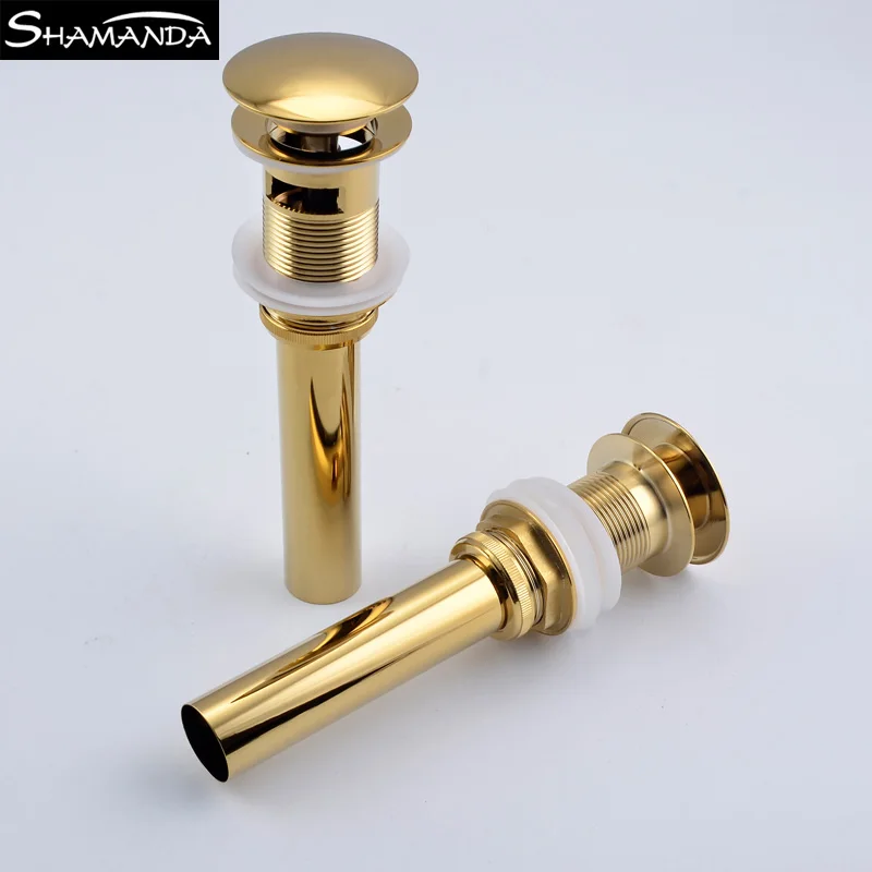 Раковина для ванной комнаты всплывающее сливное отверстие из латуни с и без