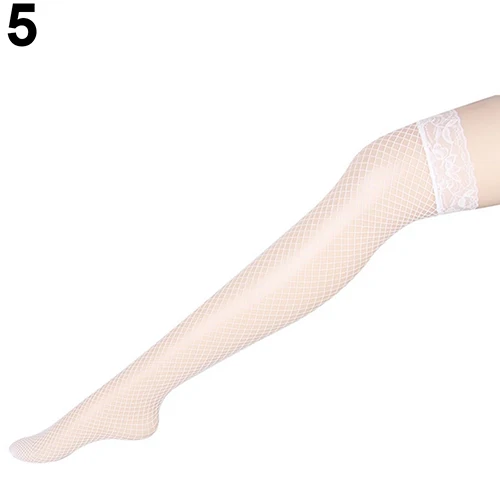 11 хит продаж сексуальные женские облегающие высокие носки сетчатые однотонные