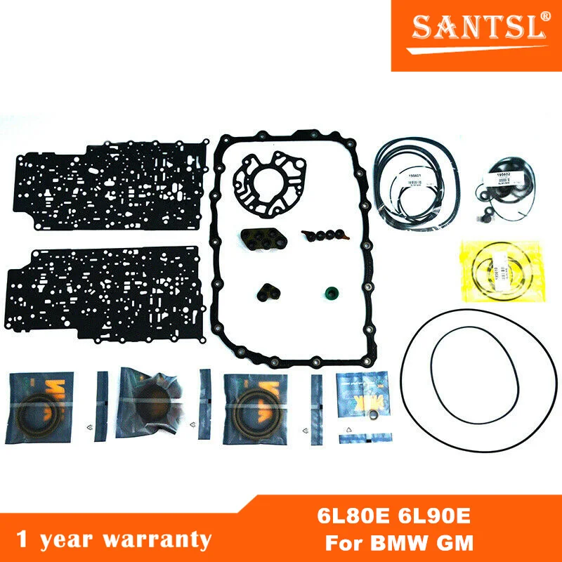 

6L80E Auto Transmission Overhaul Kit Gaskets Seals Fit For BMW Hummer 2006-UP Car Accessories Transnation