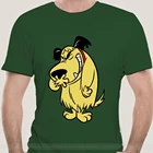 Футболка Muttley muttley, мультяшный смех, смех, собака, юмор hihi heehee haha, модная футболка, мужская хлопковая брендовая футболка