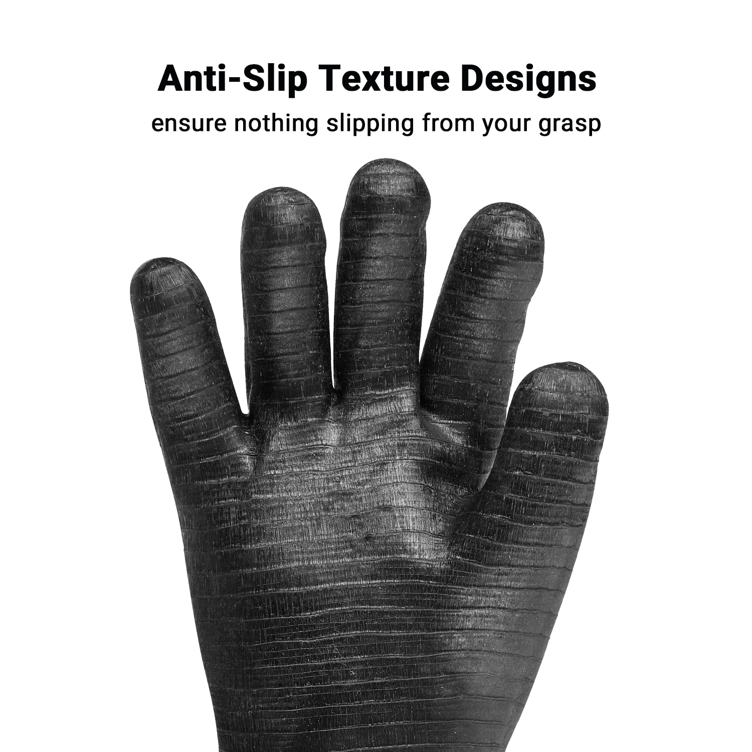 

Inkbird Safety Working Neoprene Coating Gloves Premium Cotton Lining Industrial Protective Fireproof Waterproof In/Outdoor Glove