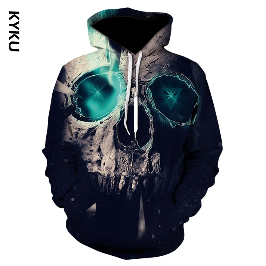 

Skull headr Men Hoodies Sweatshirts 3D Printed Funny Hip HOP Hoodies Novelty Streetwear Hooded Autumn Jackets Mlae Tracksuits