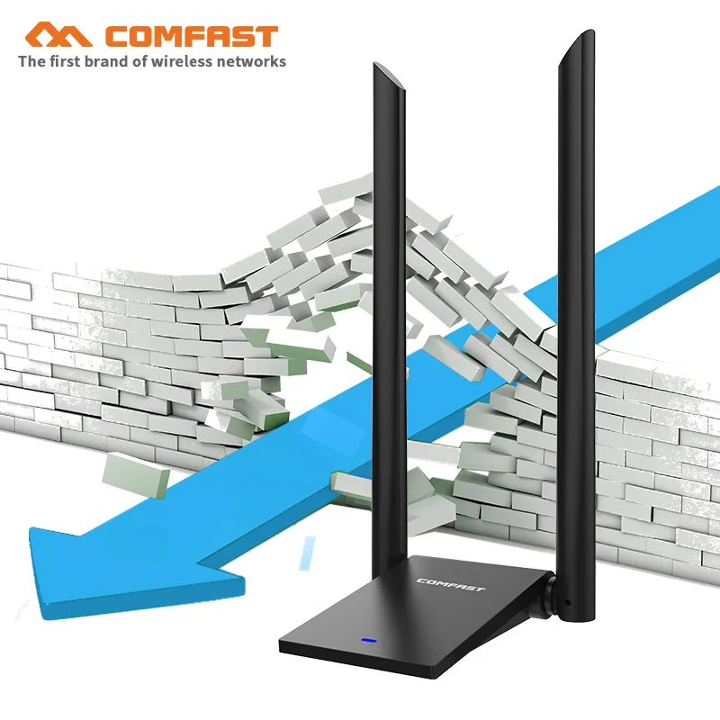COMFAST CF-WU782AC MT7612UN 1300 Мбит/с и безприводная беспроводной usb-адаптер Wi-Fi 5 8G dual band