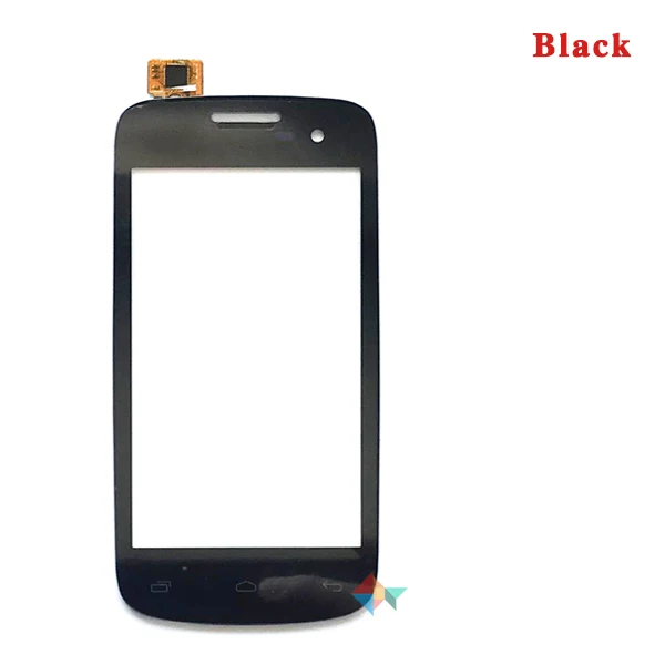 Высокое качество 4," для Micromax A091 сенсорный экран дигитайзер Передняя стеклянная линза сенсорная панель - Цвет: Black No Tool