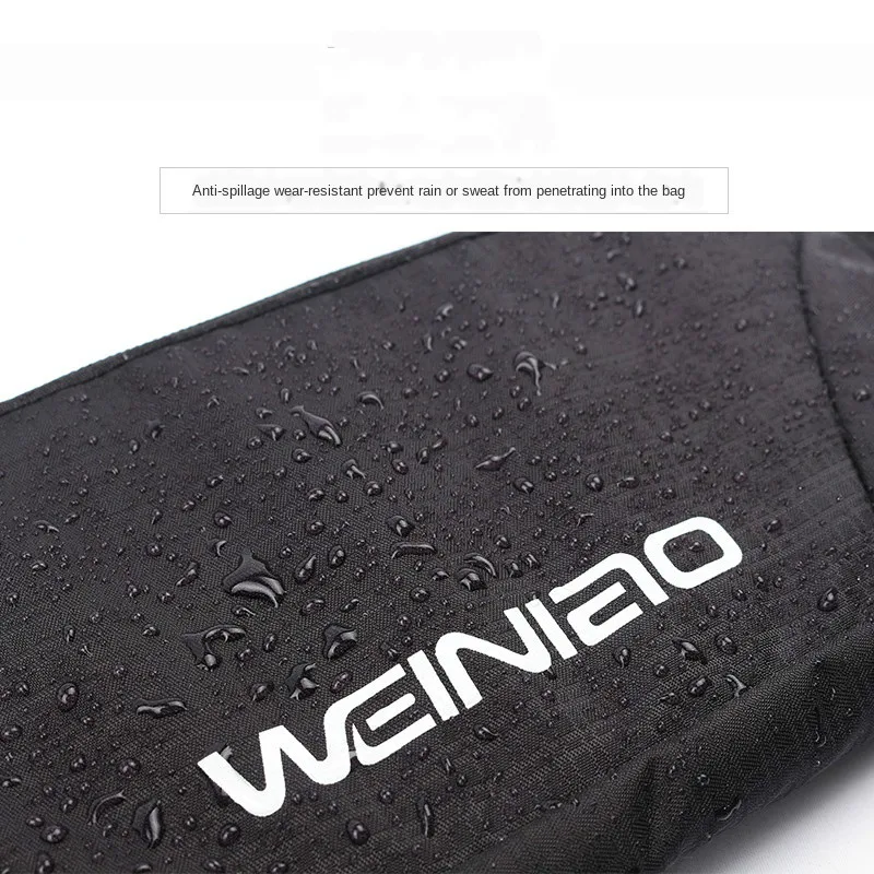 Цветная поясная сумка водонепроницаемая пояс на талию для бега молнии