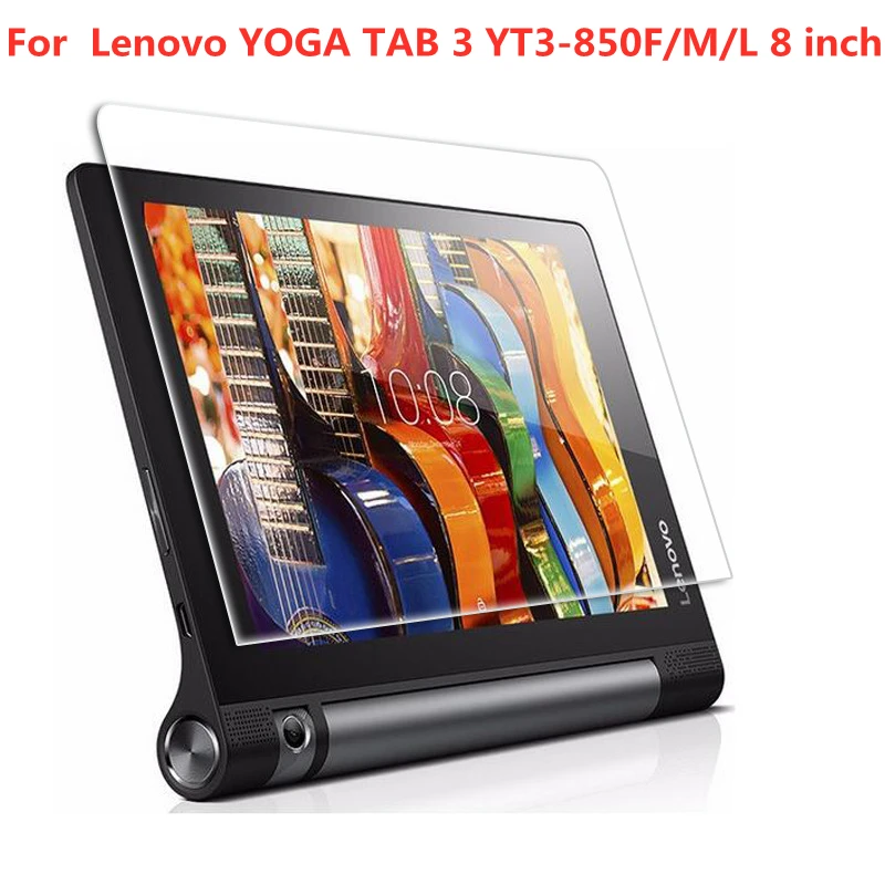 

9H Tempered Glass For Lenovo YOGA TAB 3 8 inch YT3-850 YT3-850F YT3-850L Tablet PC Screen Protector Protective Film Glass