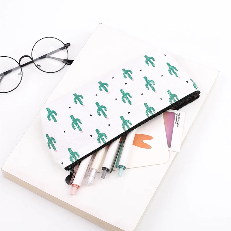 Милый школьный кошелек карандаш сумка для макияжа модный 1 шт. чехол хранения