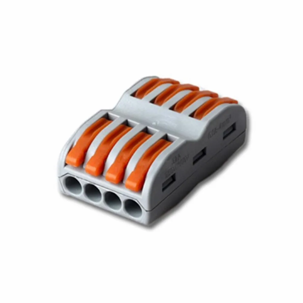 Фото PCT 104 компактный СОЕДИНИТЕЛЬ 4 pin проводниковый блок выводов AWG 28-12 Строительство PCT 104 компактный СОЕДИНИТЕЛЬ 4 pin проводниковый блок выводов AWG 28-12 Строительство