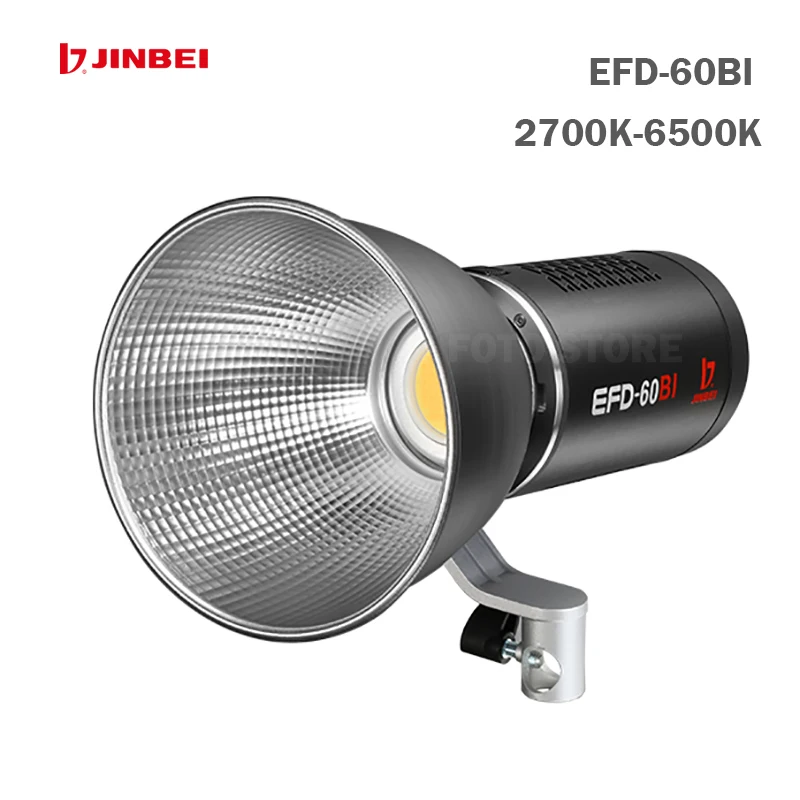 

JINBEI EFD-60BI LED Continuous Lamp Light Bi-color Photography Light Outdoor Fill light for Studio Video Live 2700-6500k