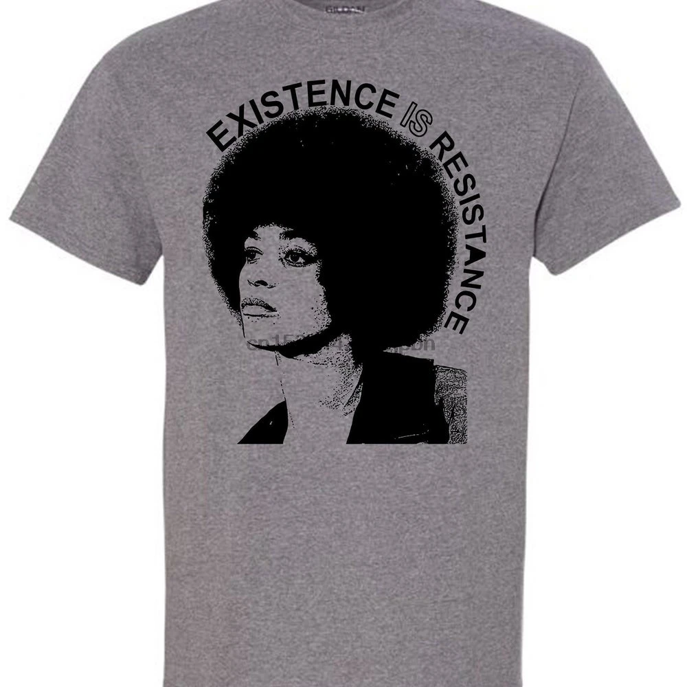 Футболка с принтом Анжелы Дэвиса (1) |