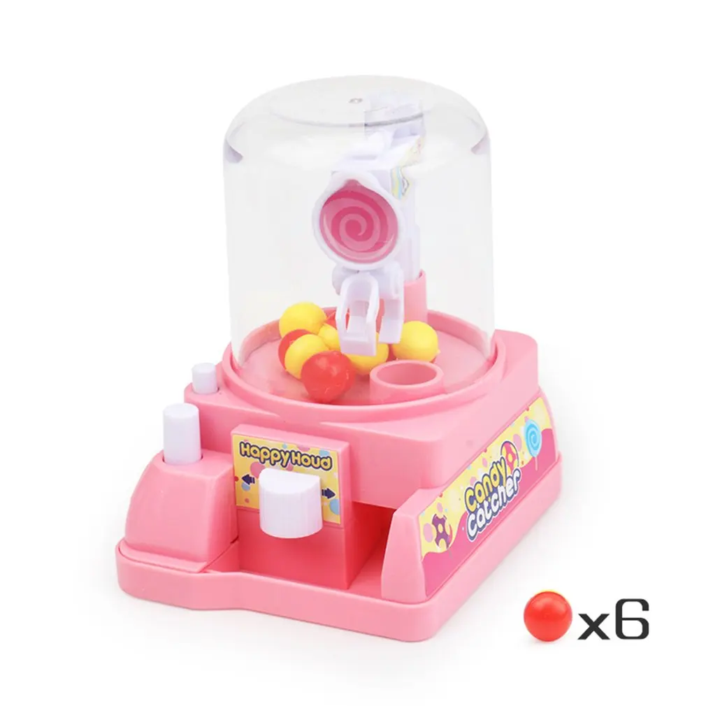 Коготь машина мини игровой автомат торговый Конфеты Grabber аркадный Рабочий стол