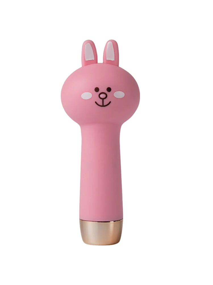 

Silicone Face Cleansing Brush Electric Beauty Device Cute Rabbit Face Brush Cleansing Dry Battery Ultrasound Face Wash Massager