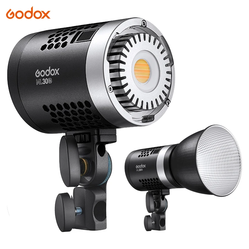 

Godox LED Light For Photography ML30 ML30BI 40W Led Lamp Wireless Control Support CRI 96 2800K-6500K For Photo Studio Outdoor