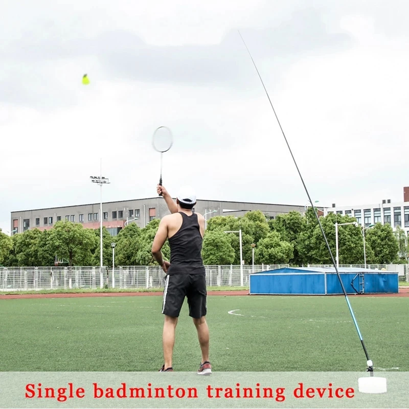 Badminton Training Device Single Practice Rebound Force Professional Robot Racket Accessories | Спорт и развлечения