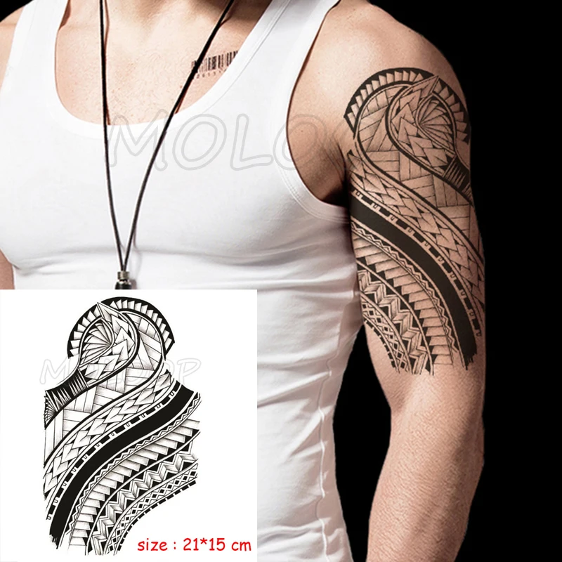 Тату-наклейки временные руль якорь для женщин и мужчин водостойкое