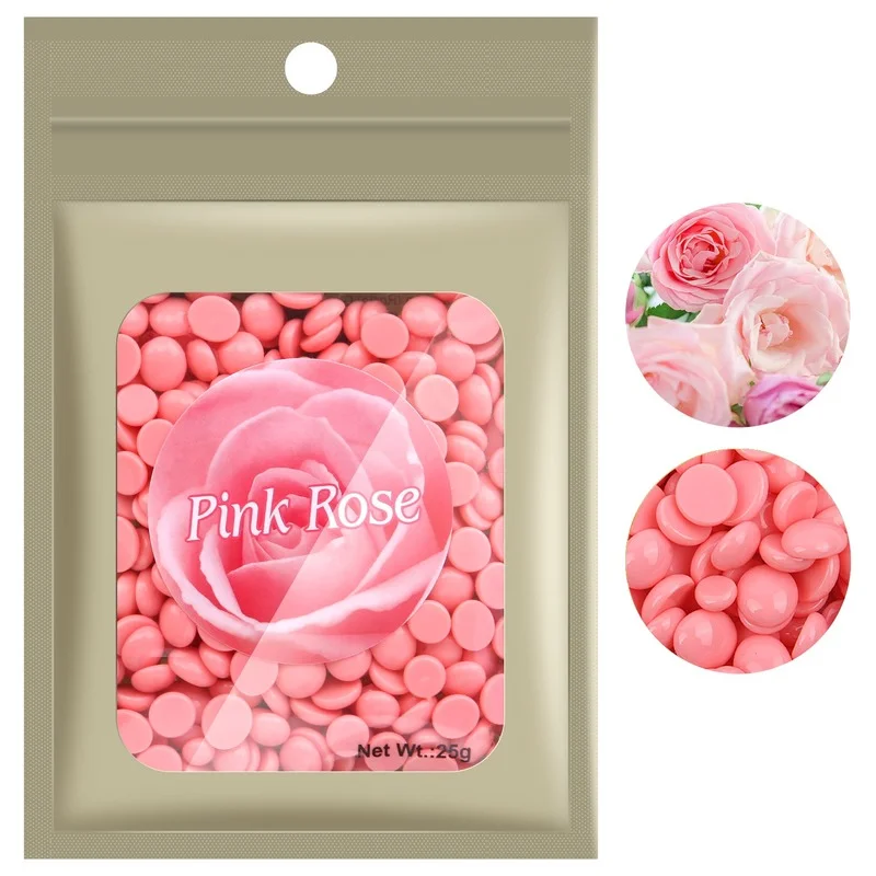 Эпиляция с жемчугом твердыми восковыми гранулами 25 г