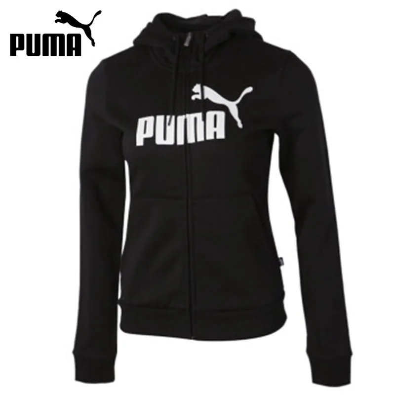 

Оригинальное новое поступление, куртка с капюшоном и логотипом PUMA ESS TR, Женская куртка с капюшоном, спортивная одежда