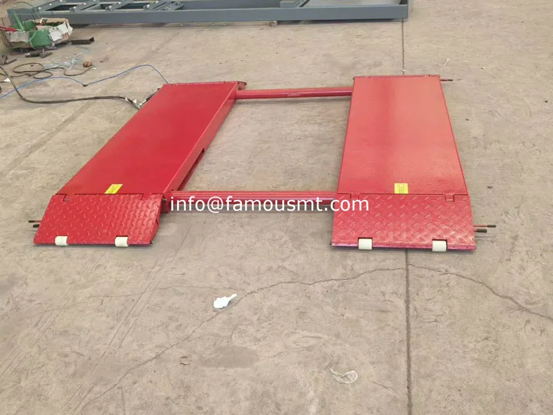 Подъемный ножничный подъемник S-3000C передвижной с двойной платформой |