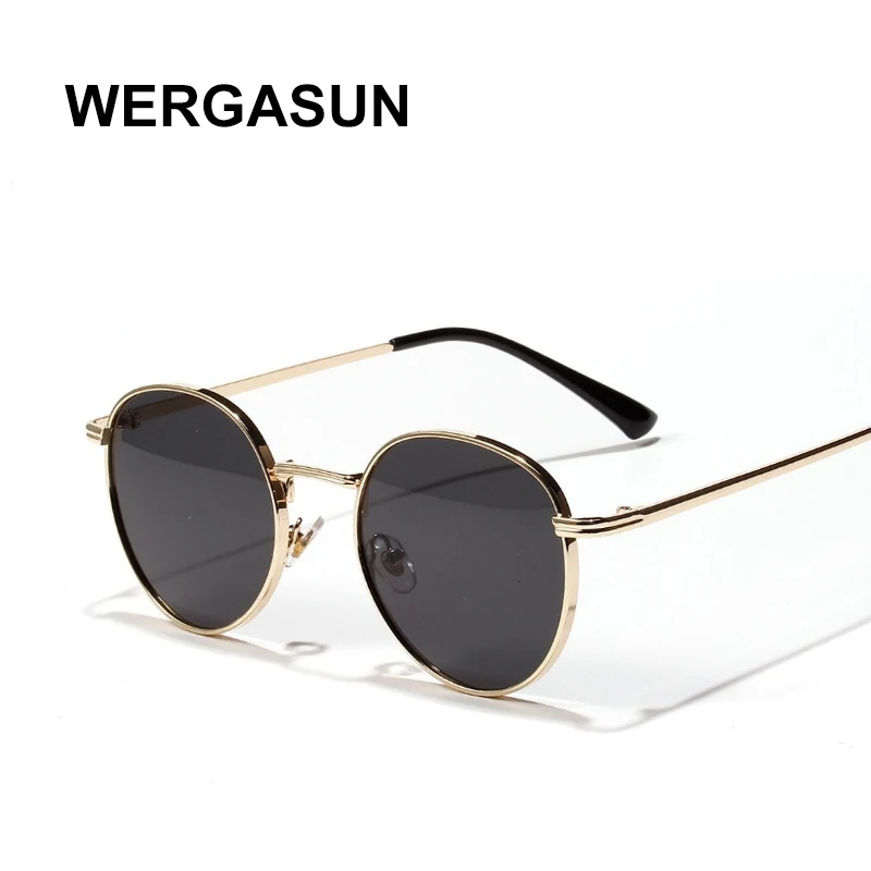 Модные солнцезащитные очки WERGASUN женские брендовые дизайнерские маленькие в