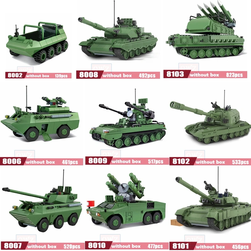 New hot sale Army Tank Legoesly Building Blocks Bricks Military Weapon Brinquedo Menina Toy For Child Childre Christmas Gift | Игрушки и